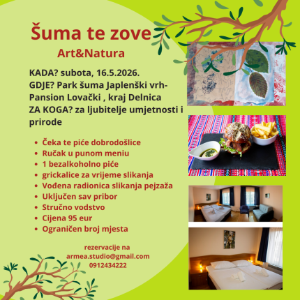 Suma te zove bar na jedan dan